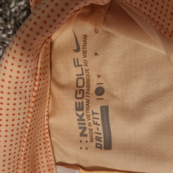 Nike Girl's Orange Polo Shirt - Picture 4 of 4